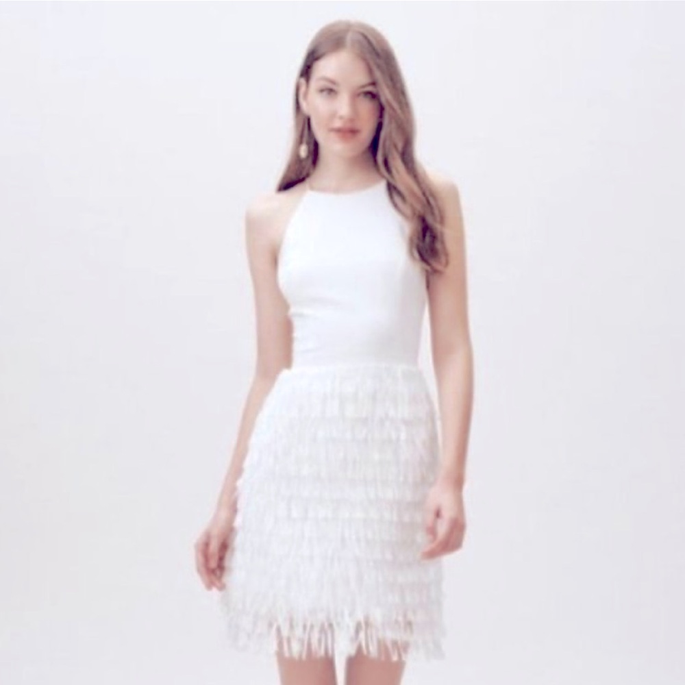 Aidan Mattoc BHLDN Fringe Dress